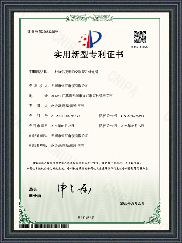 ใบรับรองสิทธิบัตรรุ่นอรรถประโยชน์